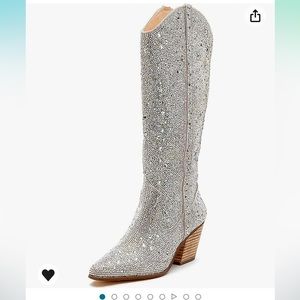 Sequin cowboy boots! Worn once for my bachelorette party